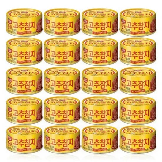 동원 고추참치 85g 20개