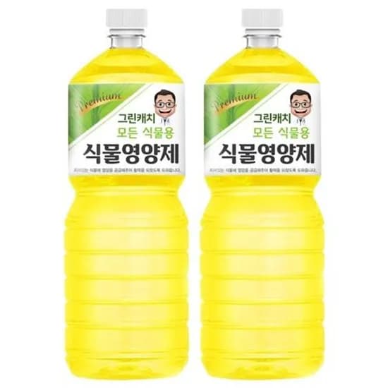 그린캐치 모든 식물용 식물영양제, 1.8L, 2개