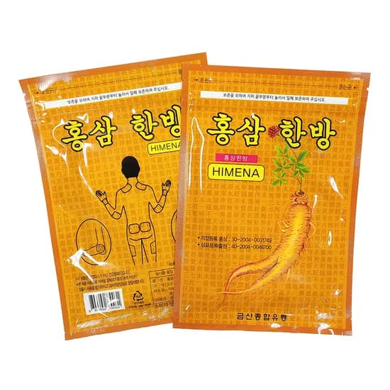 히미나 홍삼 한방 패드 20매입 12개