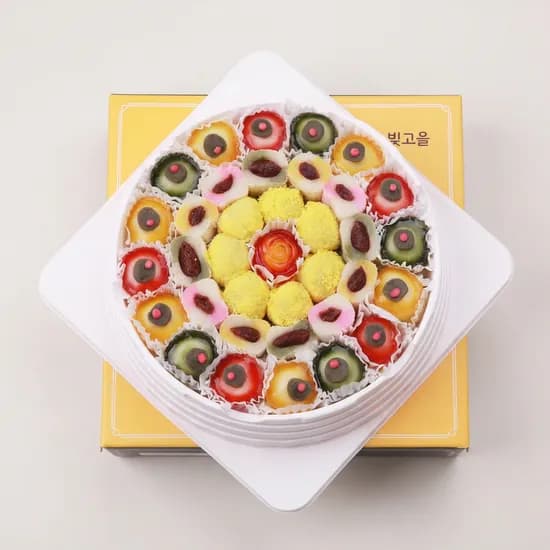 빚고을 꽃떡케이크 3호 1.87kg 1개