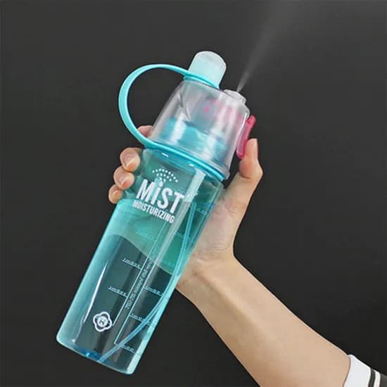 미스트 스프레이 워터 보틀, 600ml, 블랙