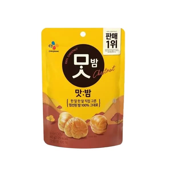 CJ제일제당 맛밤 80g 12개 23,800원