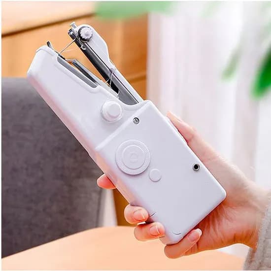재봉틀 잔솔 손미싱 핸드 미싱기 미니 가정용 재봉기, 단일옵션