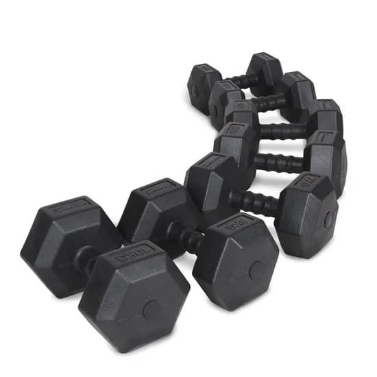 아이워너 맨즈 육각 아령, 8kg, 2개입, 1세트