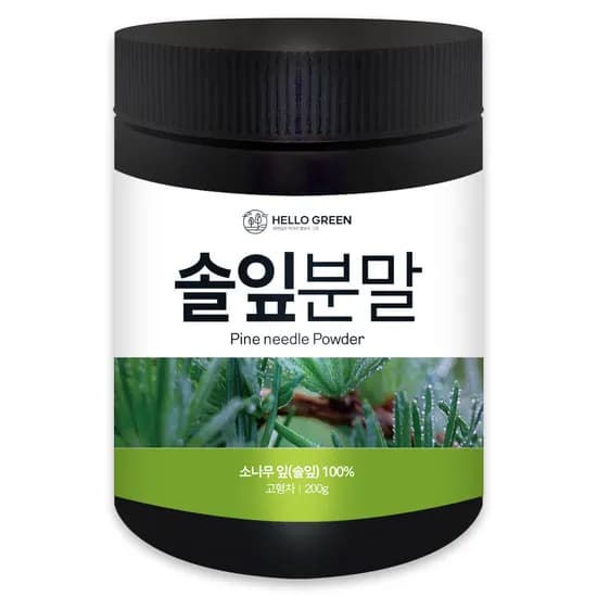 헬로우 그린 국내산 솔잎분말, 200g, 1개