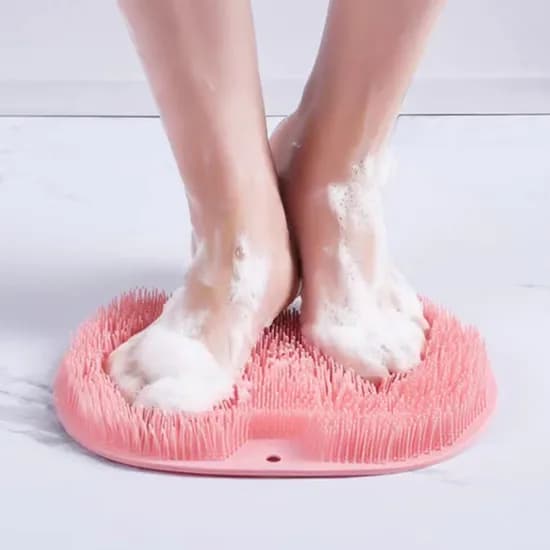 풋브러쉬 발각질제거기 발세척매트, 랜덤색상, 2개, 1세트