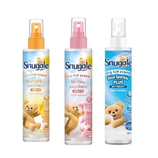 스너글 섬유탈취제 허거블션샤인 150ml 외 2종 1세트
