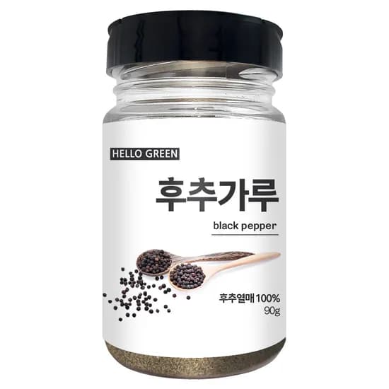 헬로우그린 통후추를 그대로 갈은 후추가루 90g 1개
