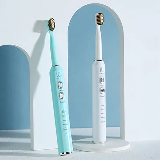 잇츠웰 듀얼 케어 전동칫솔, 민트, 1개
