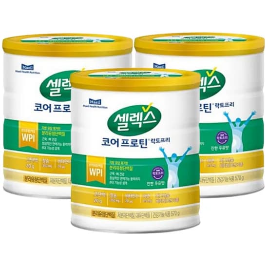 셀렉스 프로틴 락토프리 570g 3개
