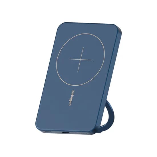 비하겐 초슬림 아이폰 맥세이프 보조배터리 TWID-PD335 5000mAh 20W 블루티타늄 1개