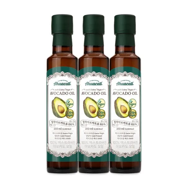 보뚜 아후카틀 엑스트라버진 아보카도오일 250ml 3병