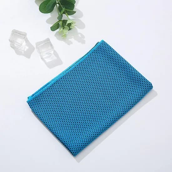COOLTOWEL 쿨 아이스 스포츠 타올 LMCF-0136, 블루, 1개