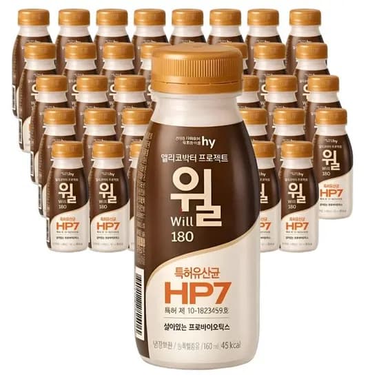 헬리코박터 프로젝트 윌 180ml 40개