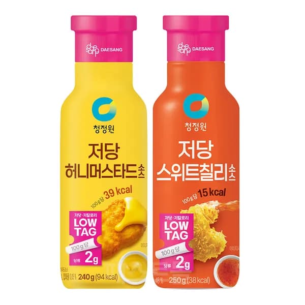 청정원 저당 허니머스타드소스 240g 외 1종