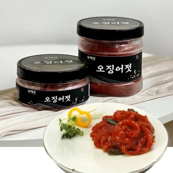 풍미식품 속초 동해랑 국내산 오징어젓 400g 1개