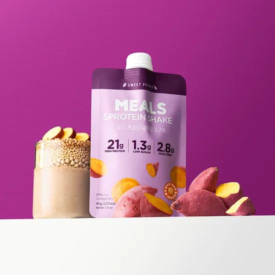 밀스 프로틴 쉐이크 고구마 40g 7개