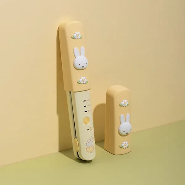 ROYCHE 미니 무선 고데기 MIFFY-RHS-B-MF 휴대용 토끼 1개