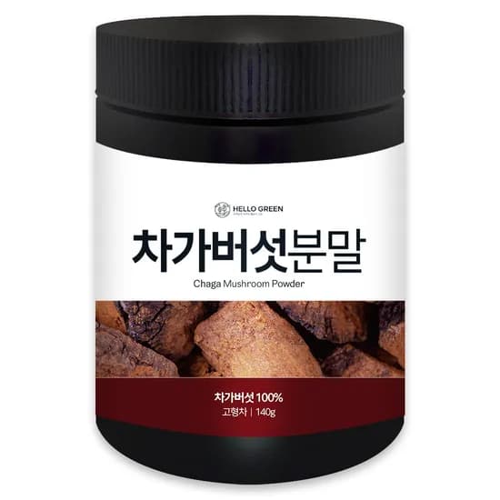 헬로우그린 차가버섯분말 140g 1개