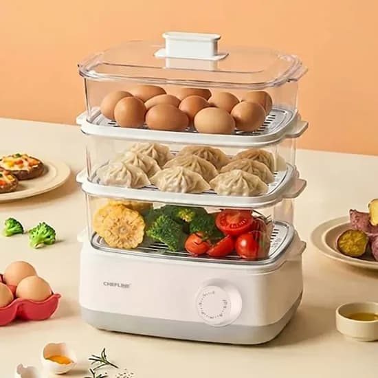 셰프라인 스텐 3단 멀티찜기 EHJT-S800