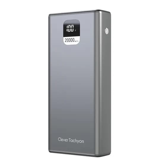 클레버타키온 보조배터리 CTB-211LP 22.5W 20000mAh 실버 1개