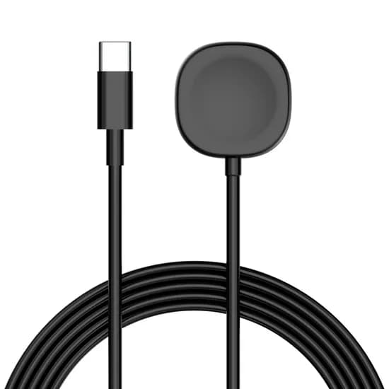 비하겐 갤럭시워치 USB-C타입 충전 케이블, 전기종호환, 블랙, 1개
