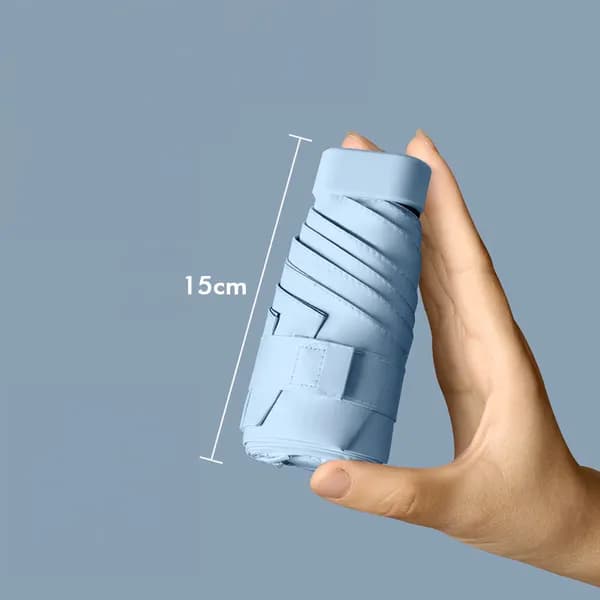 콤팩트 초경량 미니 UV차단 양우산 블루 1개 9,306원