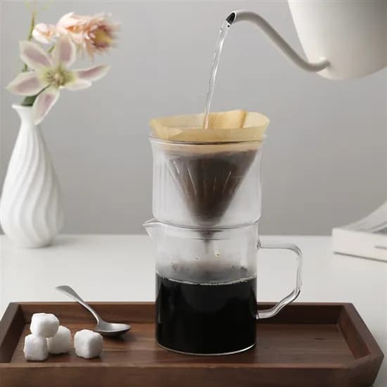 내열유리 커피드리퍼 세트 SH DRIPPER SET, 400ml, 1개