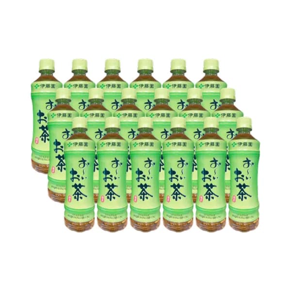 이토엔 오이오차 녹차 525ml 18개