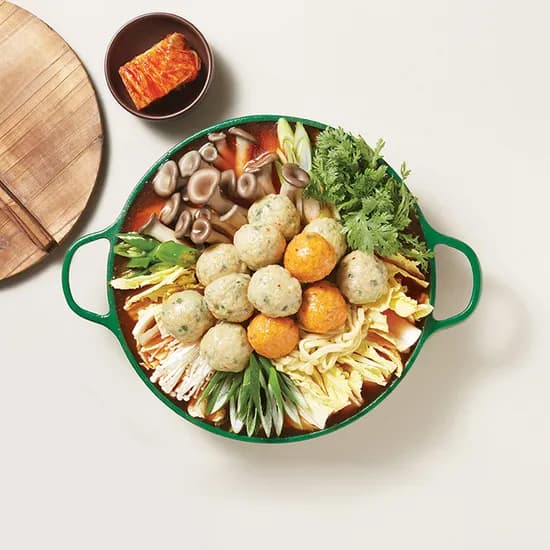 채선당 굴림만두전골 밀키트 2인분 790g 1개