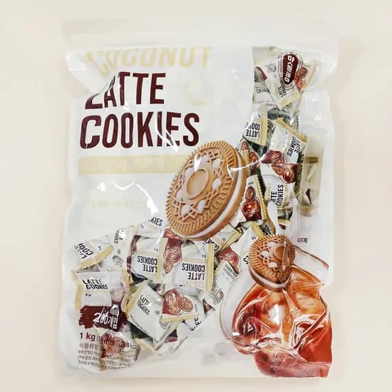 코코넛 라떼 쿠키 1kg 1개 9,919원