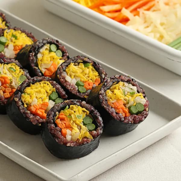 다신샵 저당 곤약 현미 김밥 흑미계란 220g 1개