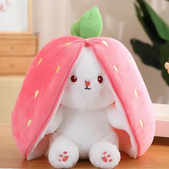 까꿍 토끼 인형, 당근, 18cm