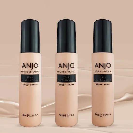 앙쥬 프로페셔널 블랙 스네일 파운데이션, 21호, 70ml, 1개