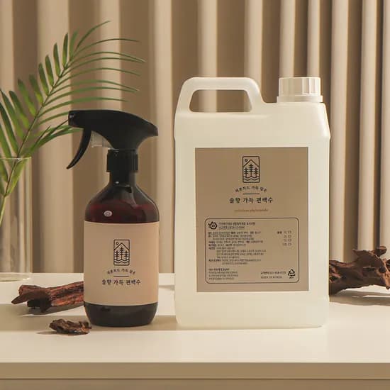 솔향가득 잎편백수 천연 피톤치드 원액 스프레이, 스프레이 공병, 2L, 1개