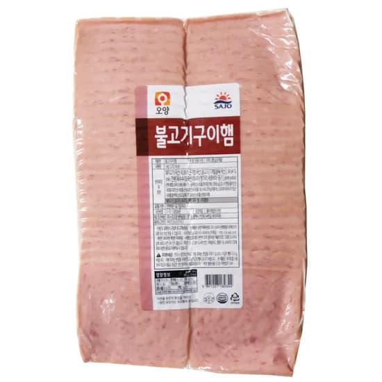 사조 불고기구이햄 슬라이스 1kg 1개