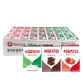 서울우유 멸균우유 200ml 8개 + 초코우유 200ml 8개 + 딸기우유 200ml 8개 1세트