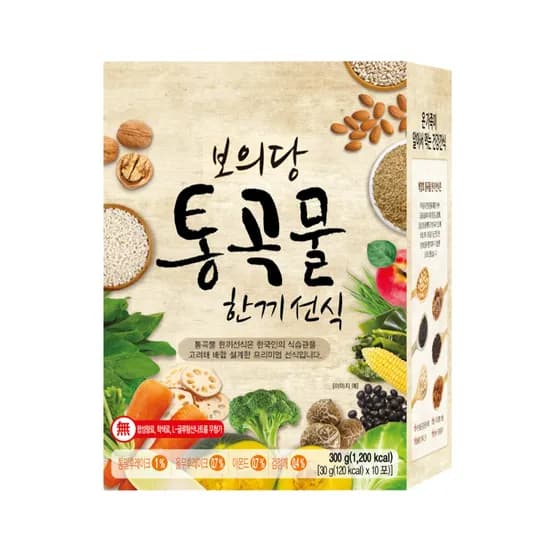 보의당 통곡물 아침대용 한끼선식, 30g, 10포, 1박스