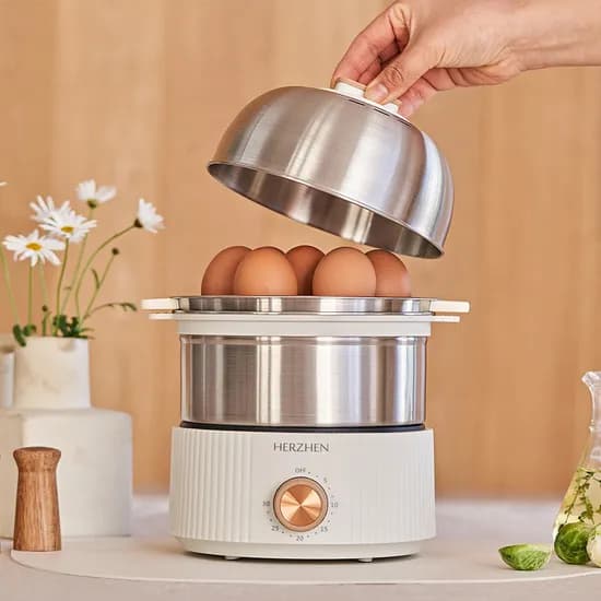 헤르젠 올스텐 3단 찜기 CES-330W, 스테인레스 3단찜기