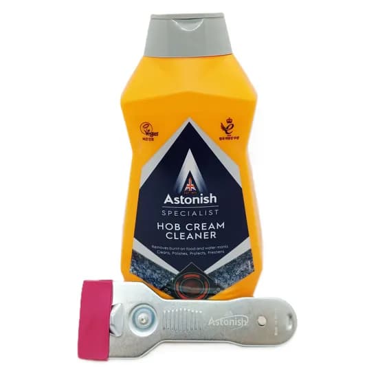 아스토니쉬 인덕션 하이라이트 클리너 500ml 스크래퍼 세트 1개