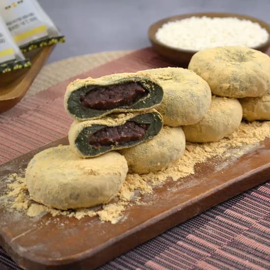 늘푸른마을 쑥오쟁이떡 쑥콩찰떡, 50g, 80개