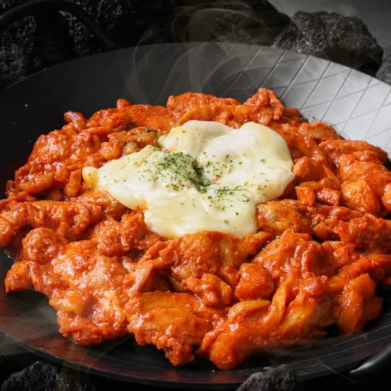 금성ON 순살 닭다리살 매콤 닭갈비, 500g, 2개