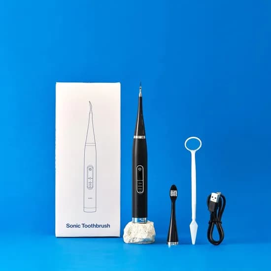 원웨이 치아관리기 V1, 블랙, 1세트