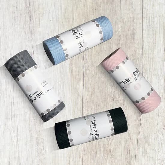 버블버블 참 일회용 수세미, 60매, 3개