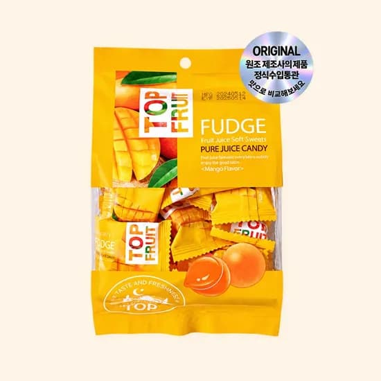 탑프룻 망고젤리, 망고맛, 320g, 3개