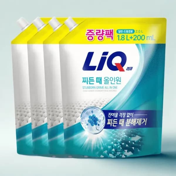 리큐 찌든때 올인원 일반드럼겸용 2L 4개 22,300원