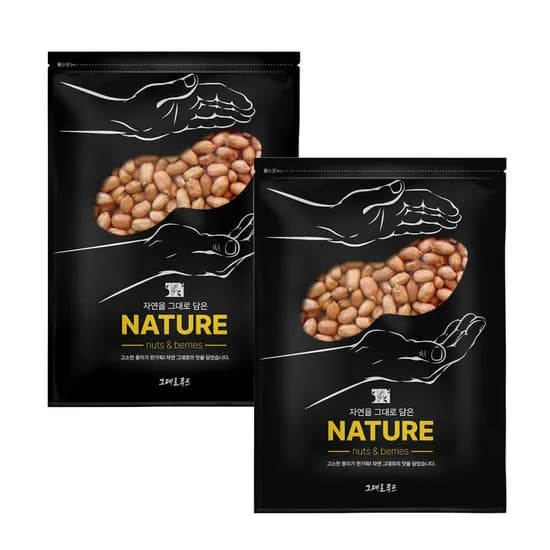 생 알땅콩 1kg 2개