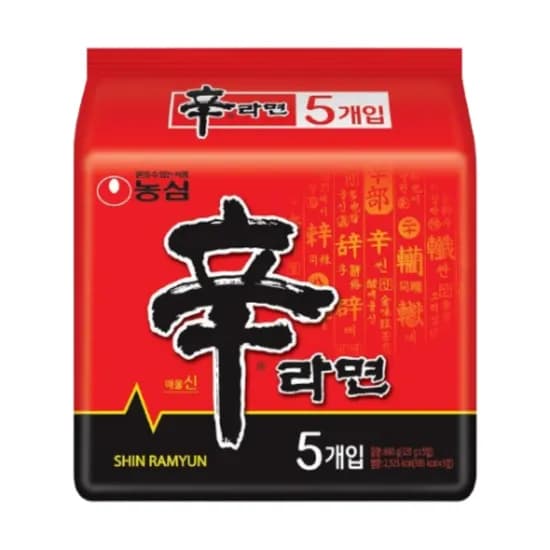 농심 신라면, 120g, 10개