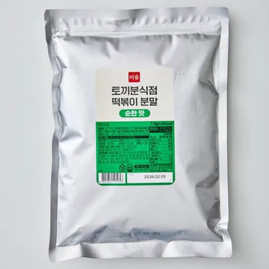 토끼분식점 떡볶이 분말 순한맛 1kg 50인분 1개