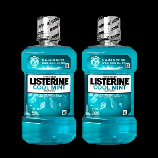존슨앤존슨 리스테린 쿨민트 구강청결제 250ml 2개 6,800원